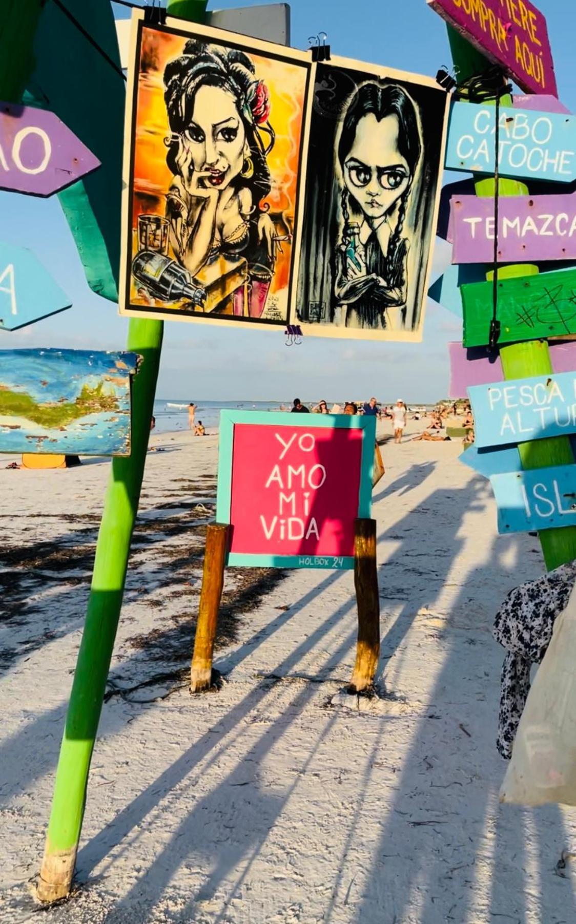 Pachamama Holbox - Hostel & Private Apartments المظهر الخارجي الصورة
